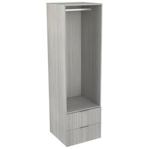 Lugna 2048 x 600 x 580mm Mist Hanging 2 Drawer Storage Cabinet