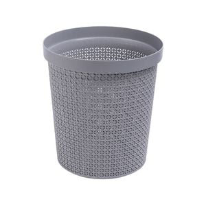 Ezy Storage 13L Grey Round Waste Bin Mode 2.0