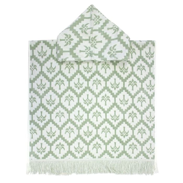 Bambury Cocos Kids Poncho - Sage