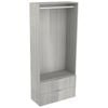 Lugna 2048 x 900 x 380mm Mist Hanging 2 Drawer Storage Cabinet