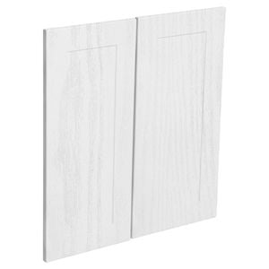 Kaboodle Provincial White Alpine Corner Base Cabinet Door - 2 Pack