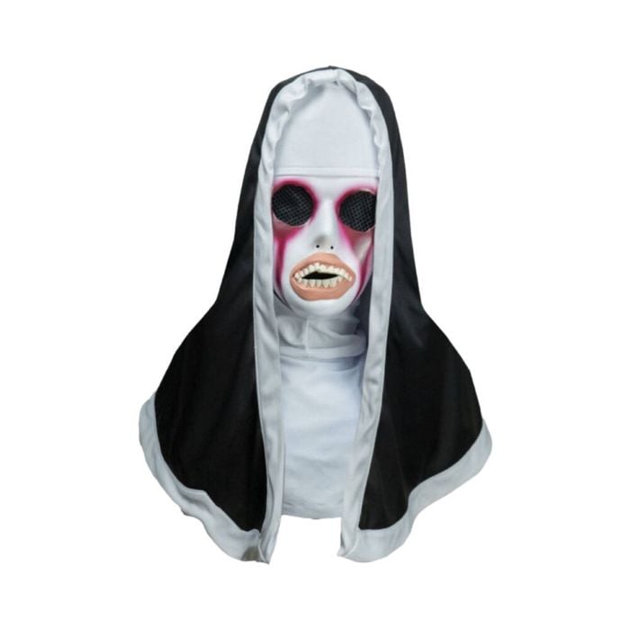 The Purge Nun Costume Mask w/ Light Up Hood Cosplay