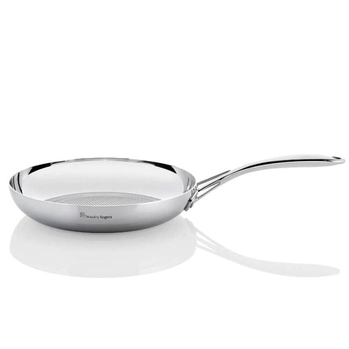 Stanley Rogers Try-ply Helix Frypan 28cm Stainless Steel Suits Induction