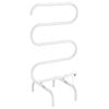 Estilo White 5 Bar Round Freestanding Heated Towel Rail