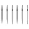 2x 3pc Target Swiss Nano Dart Point Replacement Spare Tip 35mm Silver