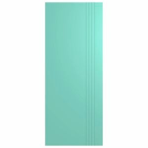 Hume 2040 x 820 x 40mm Entrance Door Duracote Linear XLR170