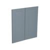 Kaboodle Danish Blue Heritage Corner Base Cabinet Doors - 2 Pack