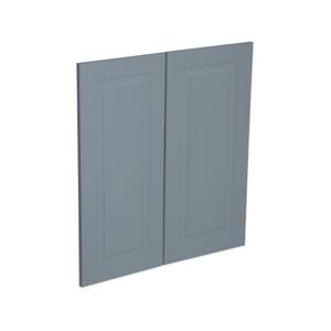 Kaboodle Danish Blue Heritage Corner Base Cabinet Doors - 2 Pack