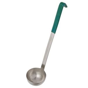 Vogue Colour Coded Ladle Teal 178ml Heavy Gauge Stainless Steel Commercial Kitchen Storage