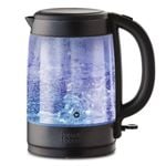 Russell Hobbs RHK172BCH Brooklyn Stainless Steel Glass Kettle Black