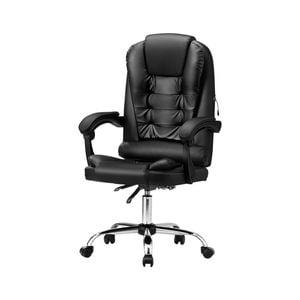 Oikiture Massage Office Chair Gaming PU Leather