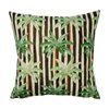Kas Australia Fernando Outdoor Cushion Charcoal 50x50cm