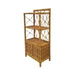 Elegance Living Medium Brown Louis 3-Tier Cabinet