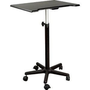 NNEOBA Adjustable Height Movable Laptop Desk with Pulley - Versatile Bedside & Office Table