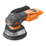 AEG 18V 125mm Brushless Sub Compact Random Orbital Sander - Skin Only
