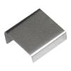 Kaboodle 16mm Chrome Plated Discreet Grip Kitchen Door Handle