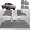 6D Diamond Car Floor Mats for Holden Colorado Ute 2008-2012-Outback GT
