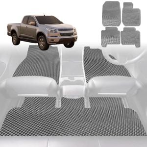 6D Diamond Car Floor Mats for Holden Colorado Ute 2008-2012-Outback GT