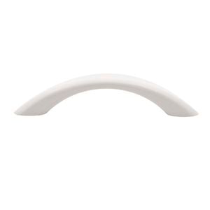 Prestige 96mm White Plastic Bow Handle