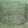 Yes4pets 120 Cm 8 Panel Pet Dog Playpen Exercise Chicken Cage Puppy Crate Enclosure Cat fence