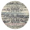 The Rug Connection Gallery 865 Navy 200x200cm - Medium Round Transitional Pet Friendly Indoor Rug