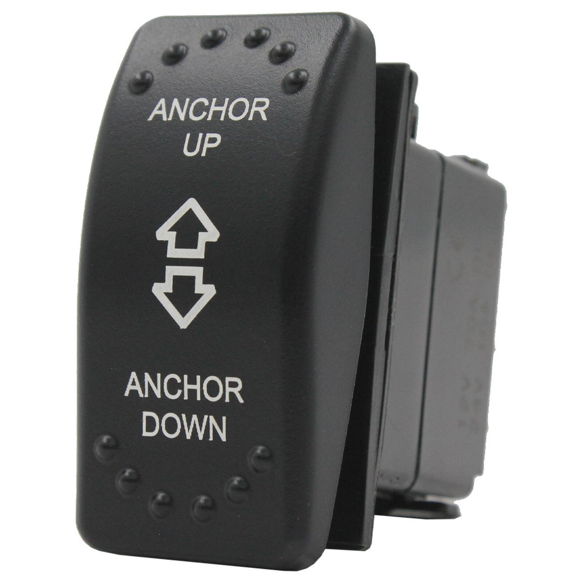 Switch Boss Dual Red LED Laser Etched Rocker Switch - Anchor Up/Anchor ...