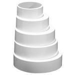 Holman 90 x 75 x 65 x 50 x 40mm Storm PVC Stepped Adaptor