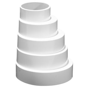 Holman 90 x 75 x 65 x 50 x 40mm Storm PVC Stepped Adaptor