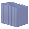 6x Marbig Pp Clearview 2 D-ring 38mm A4 Insert Binder File Paper Organiser Prpl
