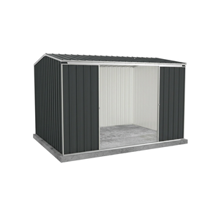 Absco Sheds 3.0 x 2.26 x 2.00m Monument Ezislider Double Sliding Door Garden Shed