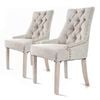 La Bella Set of 2 Cream Amour French Provincial Dining Chair