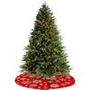 TEGAL Christmas Trees with Lights 1.8m 865 Tips Fluffy Slim Xmas with Tree Skirt