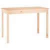 vidaXL Solid Wood Pine Dining Table Kitchen Restaurant Dinner Table Wooden