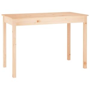 vidaXL Solid Wood Pine Dining Table Kitchen Restaurant Dinner Table Wooden
