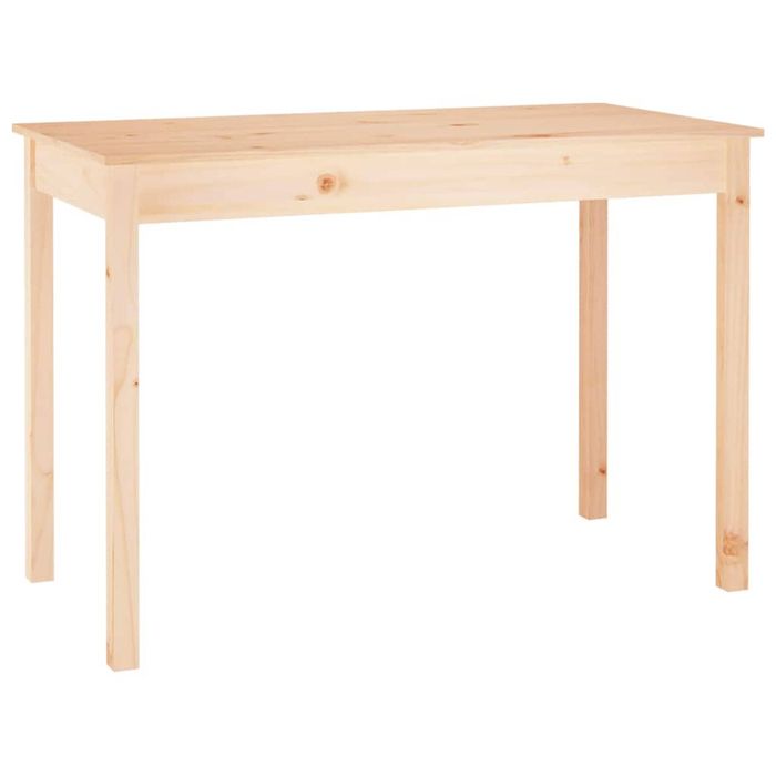 vidaXL Solid Wood Pine Dining Table Kitchen Restaurant Dinner Table Wooden