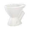 Caroma WELS 3 Star Concorde Left Hand Skew Trap Toilet Pan