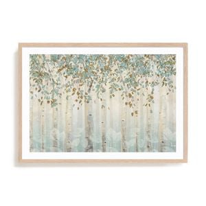 Artey | Dream Forest I - Framed Print - Natural Frame - 80 x 115cm