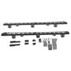 Steel Black Backbone Mount Roof Rack Fit For Mitsubishi Pajero 1999-ON