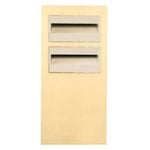 Letterbox Pillar Polytek Duplex L1053key