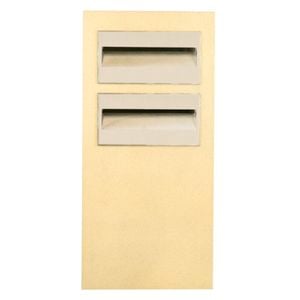 Letterbox Pillar Polytek Duplex L1053key