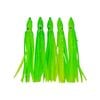 Swimerz Octopus Skirts 100mm Lemon Lime, 5 Pack