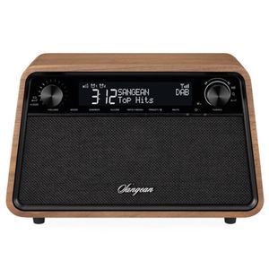 Sangean WR-201D DAB/FM Radio - Vintage Walnut