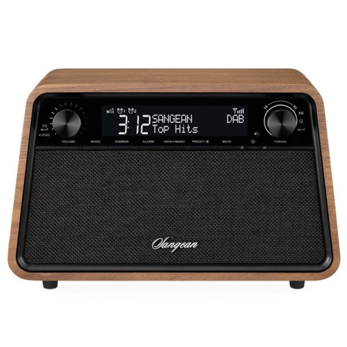 Sangean WR-201D DAB/FM Radio - Vintage Walnut