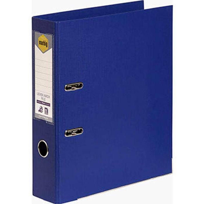 Marbig Lever Arch File 75mm (A4) (Blue)