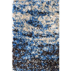 Loom & Lace Millard 651 200x290 White Blue Rug