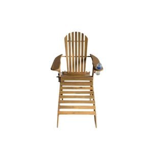 Susu Adirondack Outdoor Chair with Leg Rest