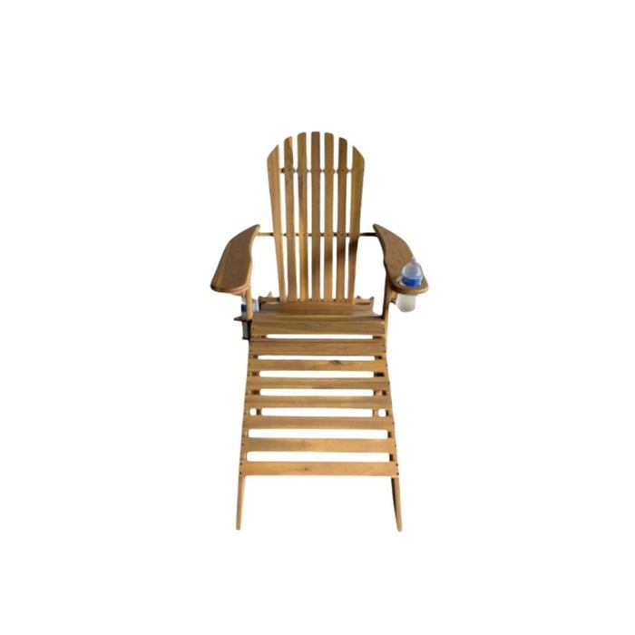 Susu Adirondack Outdoor Chair with Leg Rest