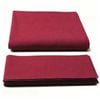Leaf Living Arix 9ft Billiard Table Cloth, High-density Wool Blend, Anti-pilling Surface - Wine