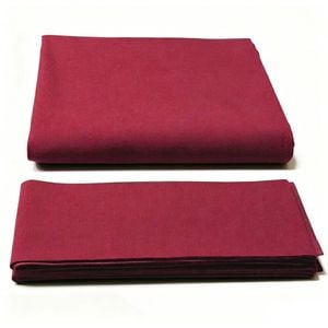 Leaf Living Arix 9ft Billiard Table Cloth, High-density Wool Blend, Anti-pilling Surface - Wine