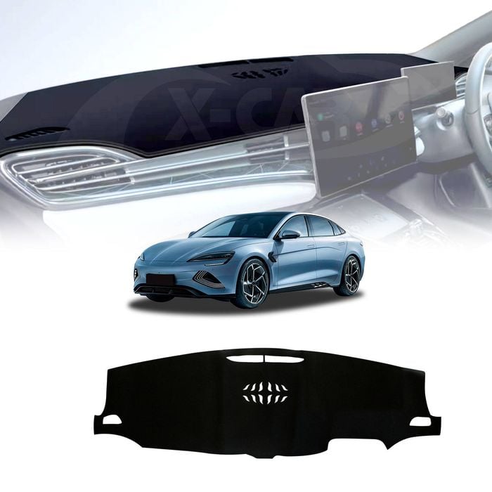 Dash Mat for BYD Seal 2023-Onwards Without HUD Non-Slip Microfiber Pad Cover Interior Accessories
